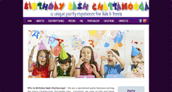 Desktop Screenshot of birthdaybashchattanooga.com